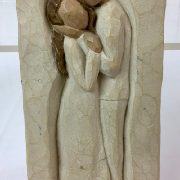 Vintage 2002 Willow Tree In Love's Embrace Man and Woman Demdaco Wall Decor - Picture 3 of 6